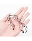 LATETOBED BDSM LINE stikla anālās pērlītes, 4 izmēri