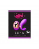 Luna, silikona stimulators, violets