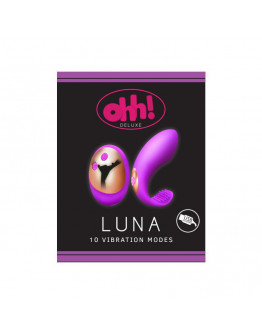 Luna, silikona stimulators, violets