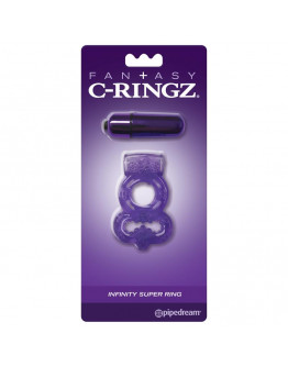 Infinity super ring, violets erekcijas gredzens