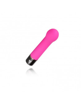 G-punkta mini USB vibrators,rozā