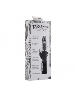 Tarzan, melns vibrators
