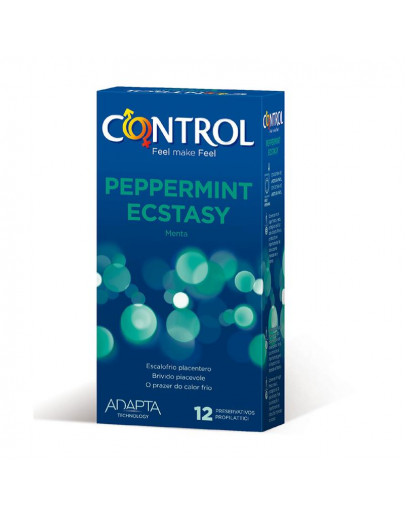 Peppermint Ecstasy, iepakojums ar 12 prezervatīviem