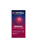 CONTROL Sensual Dots & Lines prezervatīvi,12 gab.