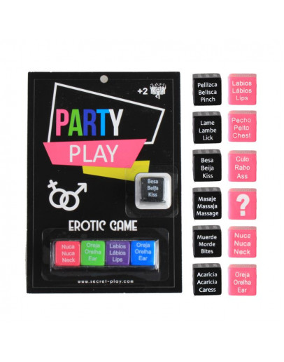 Party Play, erotiska metamo kauliņu spēle