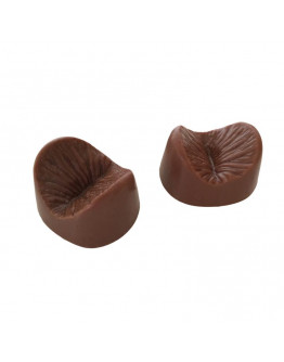Ānusa formas piena šokolādes konfektes