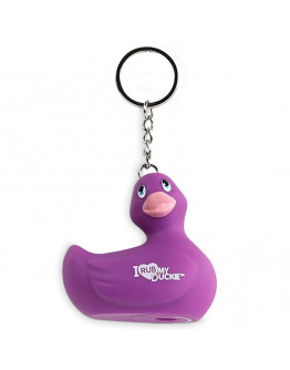  I Rub My Duckie Atslēgas piekariņš, violets