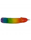 Dzimumlocekļa formas varavīksnes pildspalva 12.5 cm