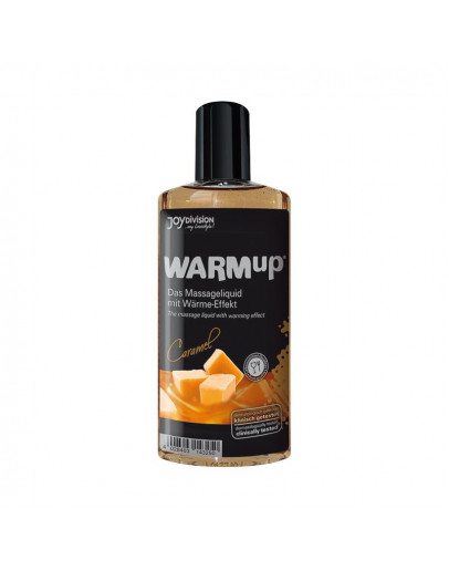 WARMup masāžas eļļa ar karameļu aromātu, 150ml