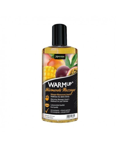 WARMup masāžas eļļa ar mango un marakujas aromātu, 150ml
