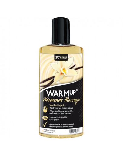 WARMup masāžas eļļa ar vaniļas aromātu, 150ml